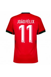 Portugal Joao Felix #11 Voetbaltruitje Thuis tenue EK 2024 Korte Mouw